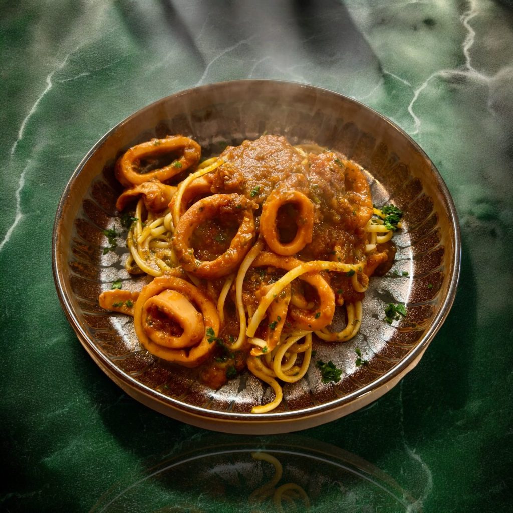 Pâtes aux fruits de mer